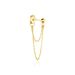 Boucle D'oreille Chander Or Jaune - Piercings d'oreilles Femme | Marc Orian