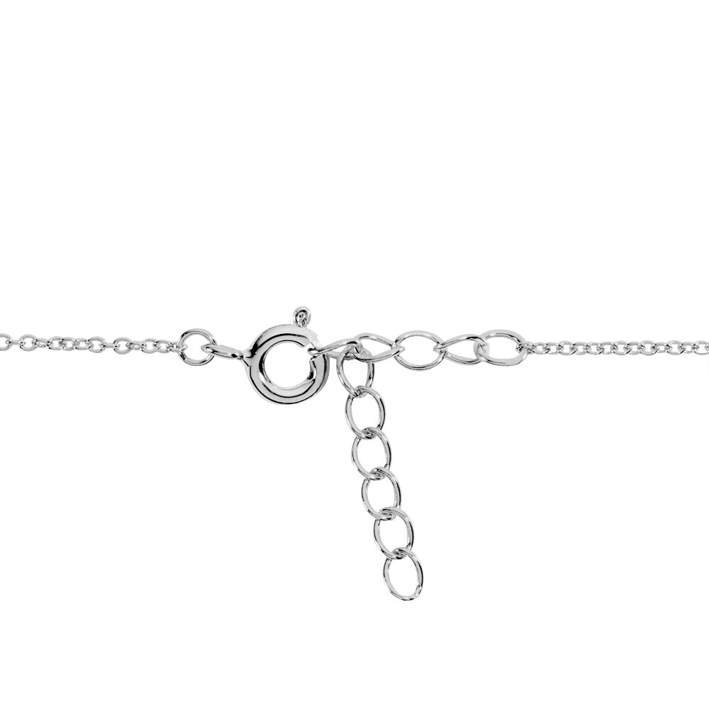 Bracelet Odyssee Argent Blanc Oxyde De Zirconium - Bracelets chaînes Femme | Marc Orian