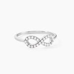 Bague Davila Argent Blanc Oxyde De Zirconium - Bijoux fantaisie Femme | Marc Orian
