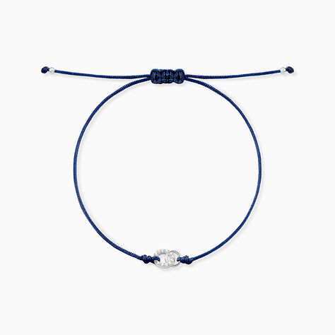 Bracelet Lyllie Argent Blanc Oxyde De Zirconium - Bracelets cordons Femme | Marc Orian