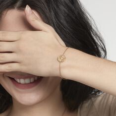 Bracelet Gabia Plaqué Or Jaune Oxyde De Zirconium - Bracelets chaînes Femme | Marc Orian