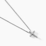 Collier Ysalis Argent Blanc Oxyde De Zirconium - Colliers ras du cou Femme | Marc Orian