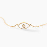 Collier Matiasma Or Jaune Nacre Diamant - Colliers avec pierres Femme | Marc Orian