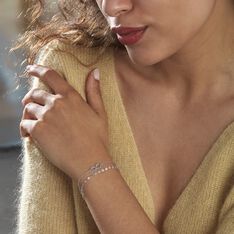 Bracelet Argent Rhodié Laodicee - Bracelets chaînes Femme | Marc Orian
