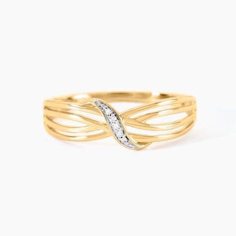 Bague Guerino Or Jaune Diamant - Bagues pierres pr&eacute;cieuses Femme | Marc Orian