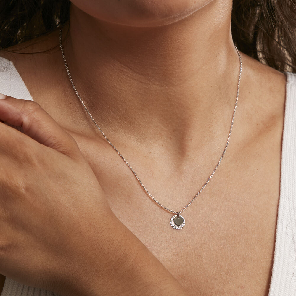 Collier Tatienne Argent Blanc - Colliers Femme | Marc Orian