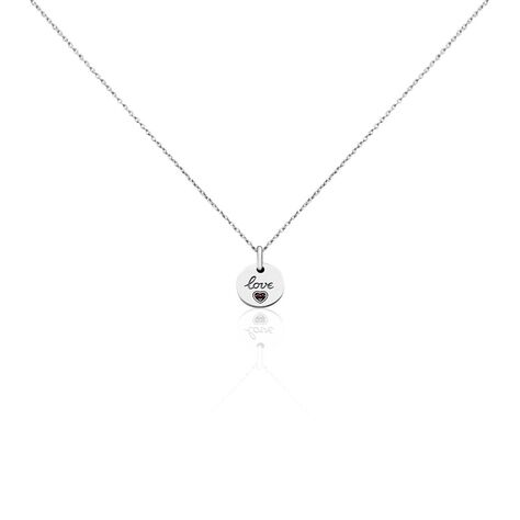 Collier Xanthin Argent Oxyde - Colliers avec pierres Femme | Marc Orian