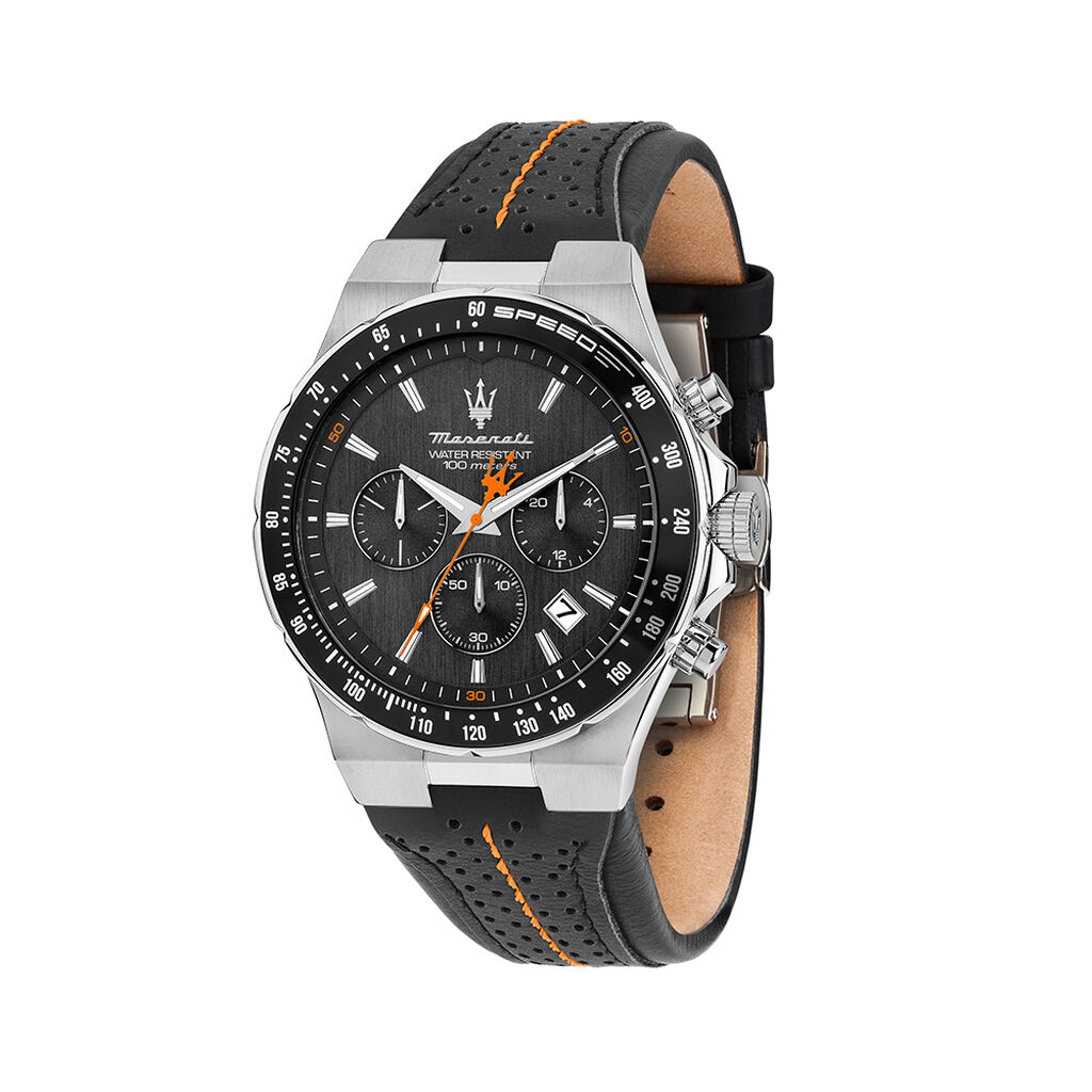 Montre Maserati Sfida Noir - Montres chronographes Homme | Marc Orian