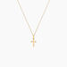 Pendentif Bathilde Croix Diamantee Or Jaune - Pendentifs Unisex | Marc Orian