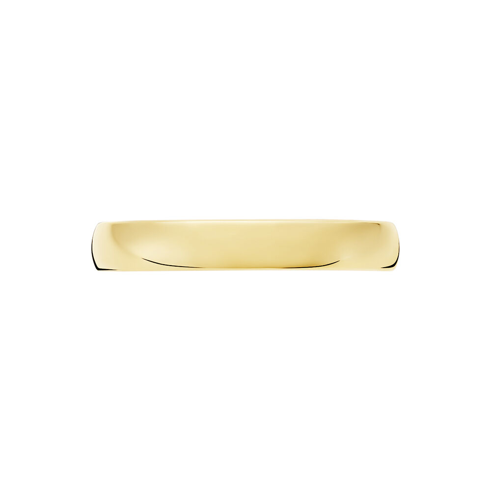 Alliance Sirona Demi Jonc Confort Or Jaune - Alliances duo Femme | Marc Orian