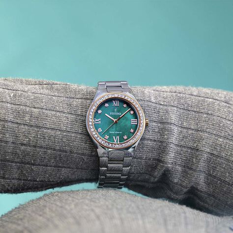Montre Festina Solar Energy Vert - Montres classiques Femme | Marc Orian