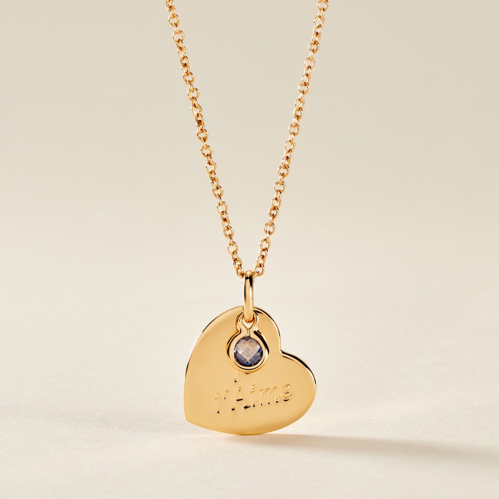 Collier Ulisses Plaqué Or Jaune Oxyde De Zirconium - Colliers avec pierres Femme | Marc Orian