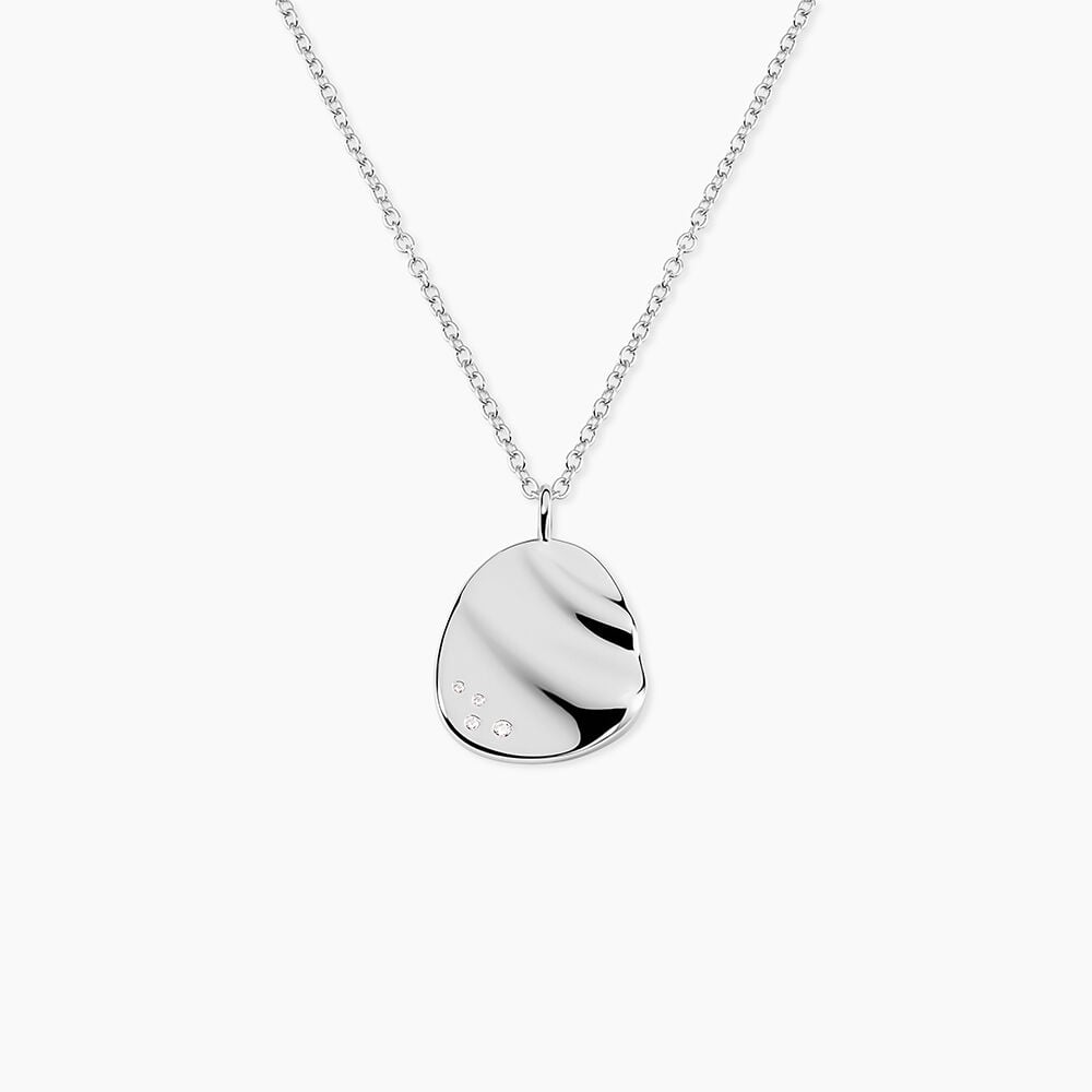 Collier Talma Argent Blanc Oxyde De Zirconium - Colliers avec pierres Femme | Marc Orian