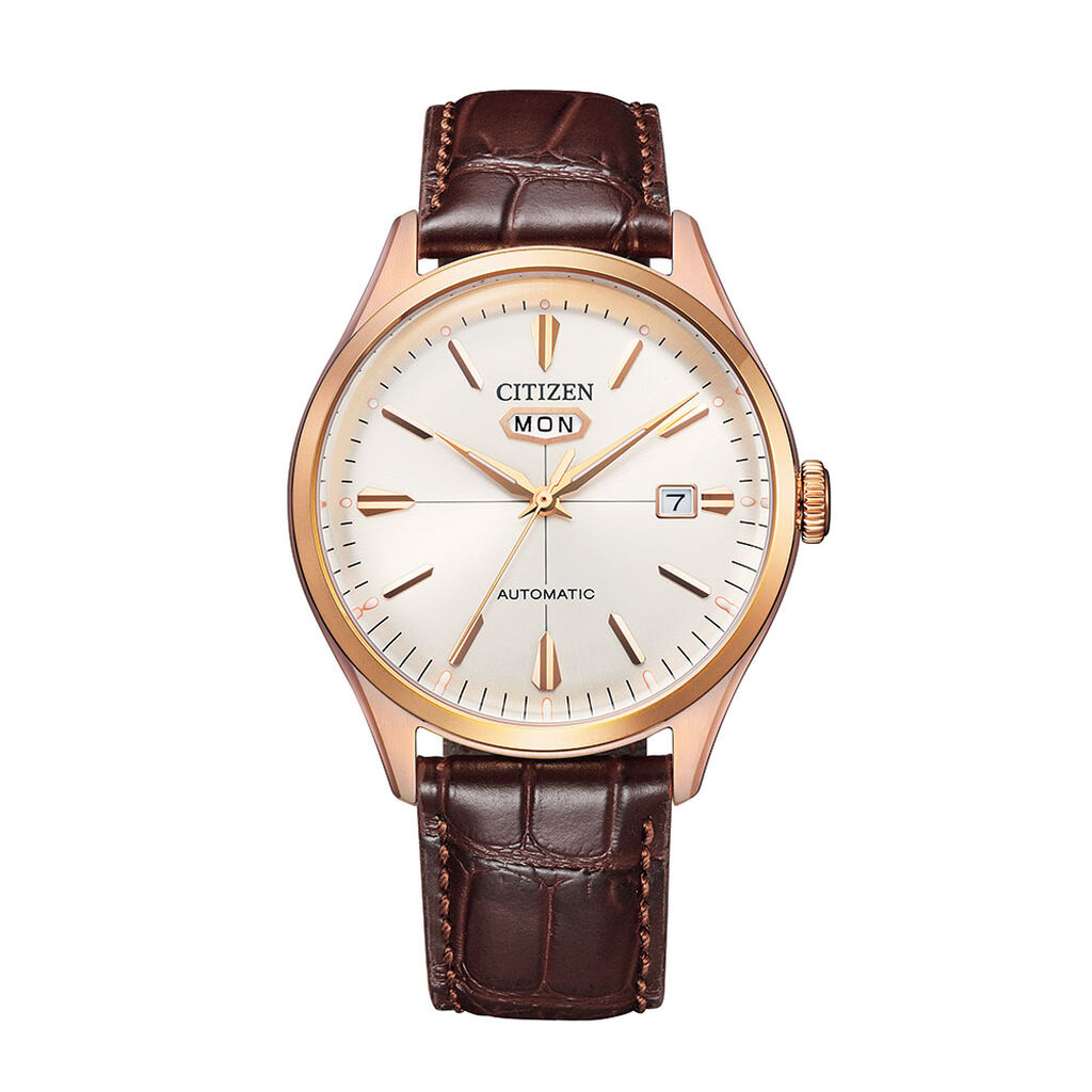 Montre Citizen C7 Mechanical Blanc - Montres automatiques Homme | Marc Orian