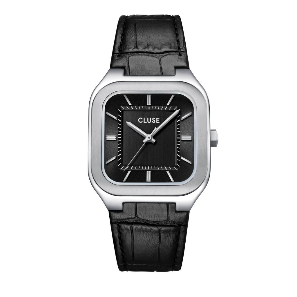 Montre Cluse Quadrus Noir - Montres étanches Homme | Marc Orian