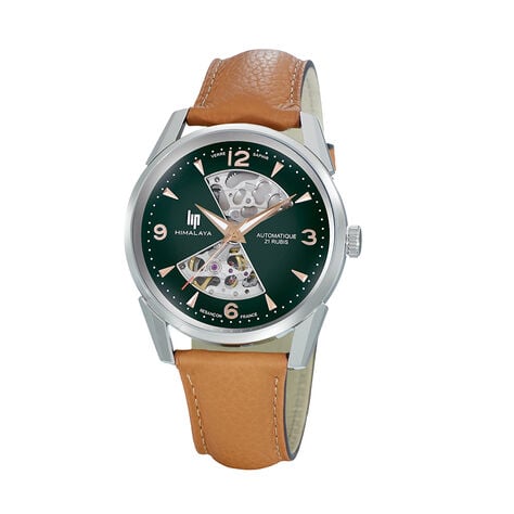 Montre Lip Himalaya Sablier 40 Vert - Montres automatiques Homme | Marc Orian