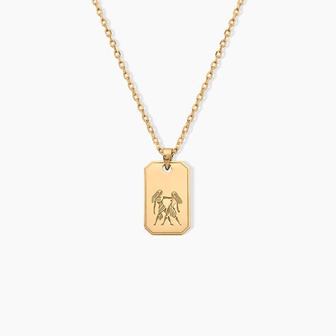 Collier Plaqu&eacute; Or Quintien - Colliers ete Homme | Marc Orian