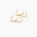 Boucles D'oreilles Pendantes Anne-maudae Pendantes Coeurs Or Jaune - Pendantes Femme | Marc Orian