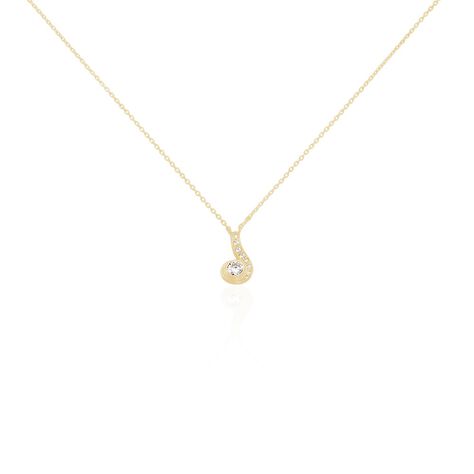 Collier Kampala Plaqué Or Oxydes De Zirconium - Colliers avec pierres Femme | Marc Orian