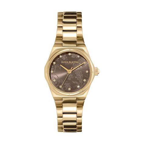 Montre Olivia Burton Mini Hexa Beige - Montres Femme | Marc Orian