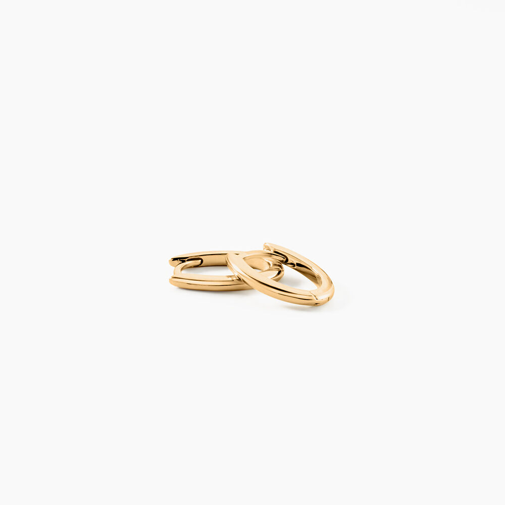 Cr&eacute;oles Mini Plaqu&eacute; Or Jaune - Cr&eacute;oles Femme | Marc Orian