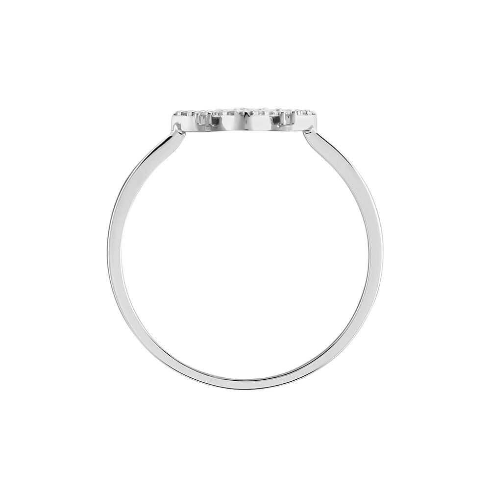 Bague Vasya Or Blanc Diamant - Bagues pierres pr&eacute;cieuses Femme | Marc Orian