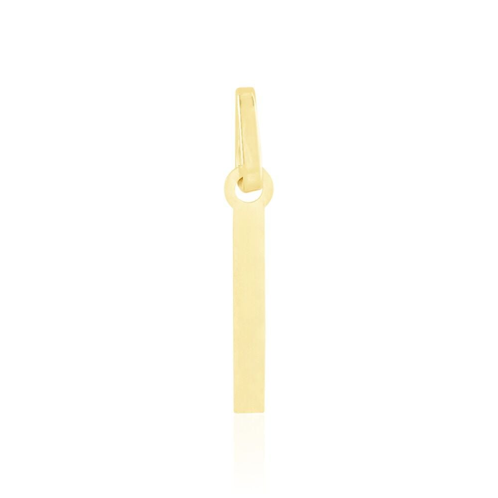 Pendentif Ionia Lettre Or Jaune - Pendentifs Famille | Marc Orian
