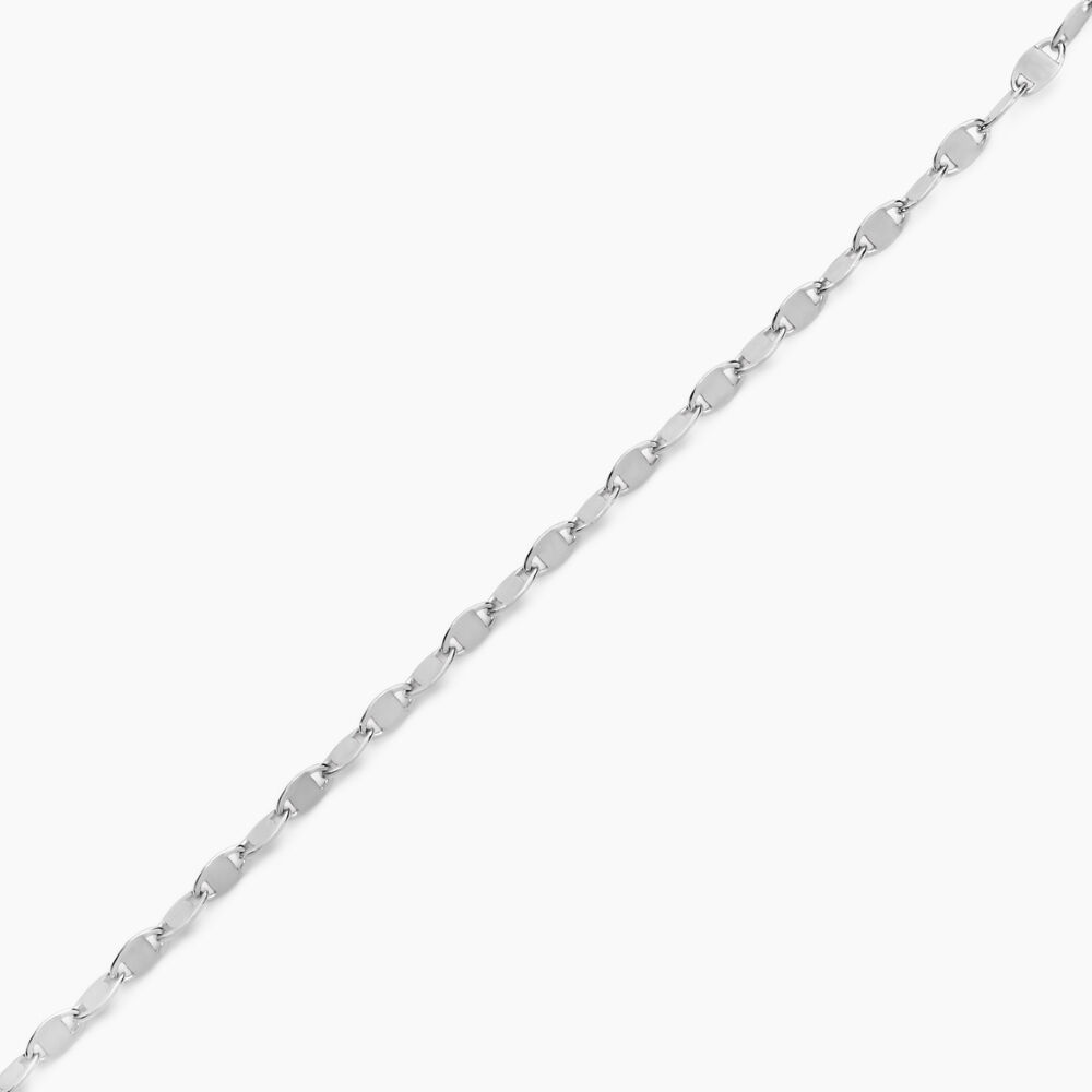 Bracelet Norene Argent Blanc - Bracelets chaînes Femme | Marc Orian