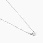 Collier Argent Blanc Auxana Oxyde De Zirconium - Colliers avec pierres Femme | Marc Orian