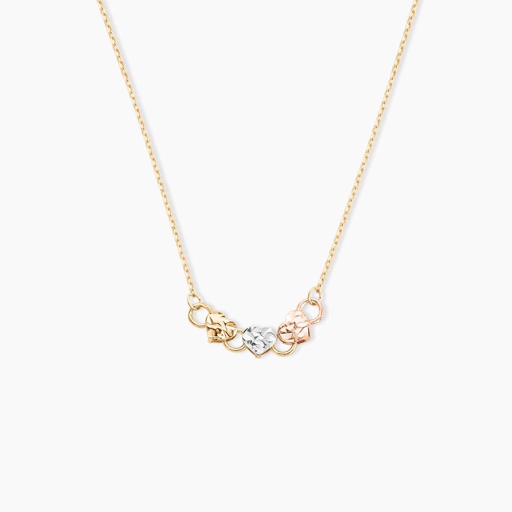 Collier Tricolore Or Jaune - Colliers Femme | Marc Orian