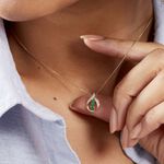 Collier Shahara Or Jaune Emeraude - Colliers avec pierres Femme | Marc Orian