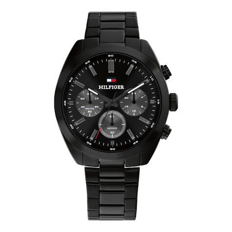 Montre Tommy Hilfiger Hudson Noir - Montres &eacute;tanches Homme | Marc Orian