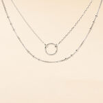 Collier Dayana Argent Blanc - Colliers ras du cou Femme | Marc Orian