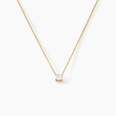 Collier Ponama Or Jaune Oxyde De Zirconium - Colliers Femme | Marc Orian