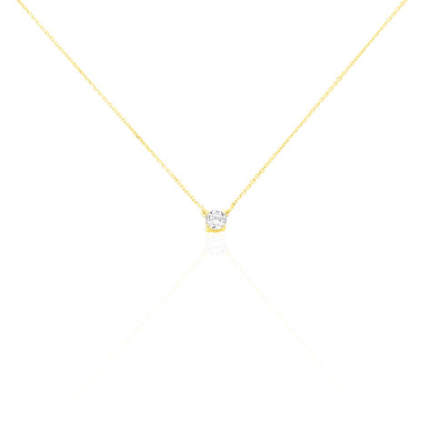 Collier Ponama Or Jaune Oxyde De Zirconium - Colliers Femme | Marc Orian