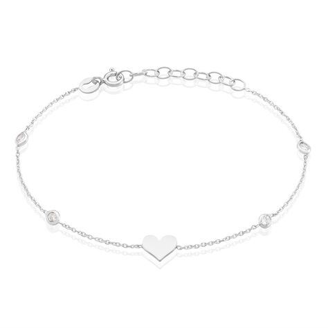 Bracelet Rana Argent Blanc Oxyde De Zirconium - Bracelets fantaisie Femme | Marc Orian