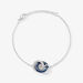 Bracelet Grizzel Argent Blanc Oxyde De Zirconium - Bracelets Anneaux Entrelaces Femme | Marc Orian