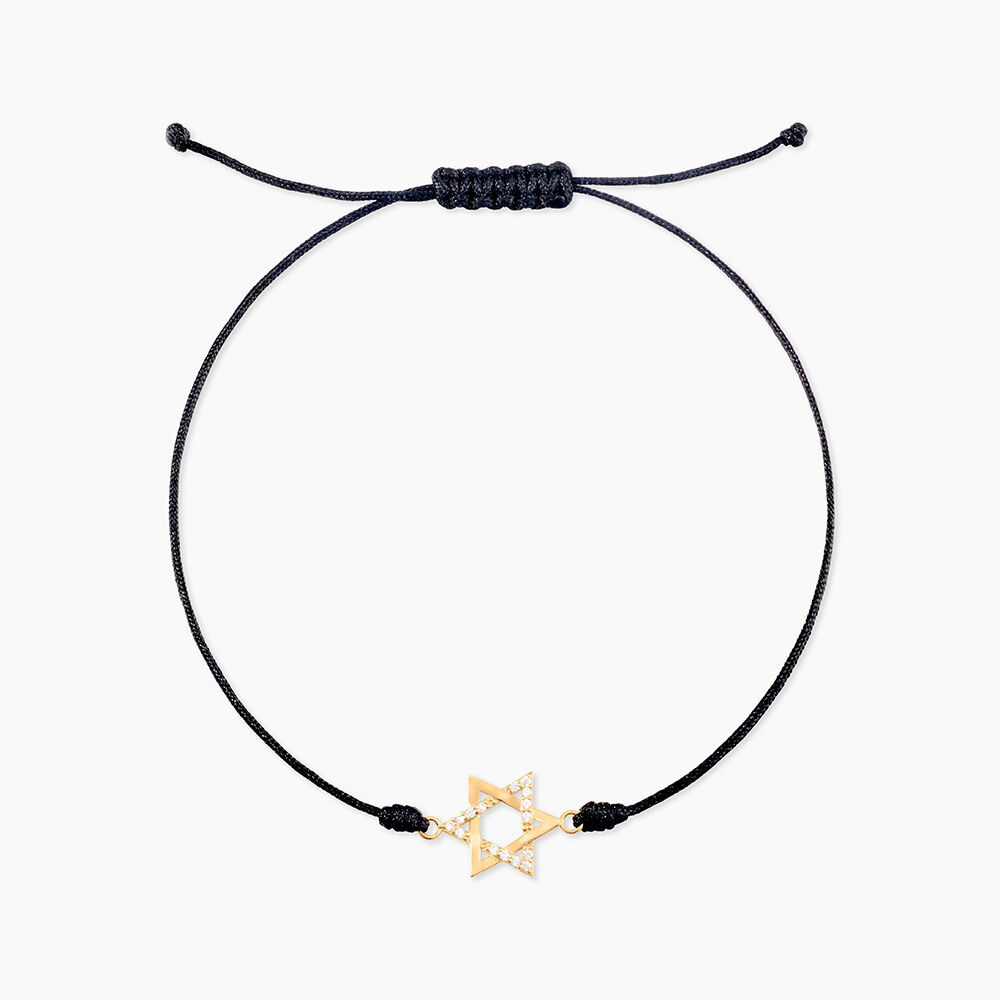 Bracelet Faye Or Jaune Oxyde De Zirconium - Bracelets cordons Unisex | Marc Orian