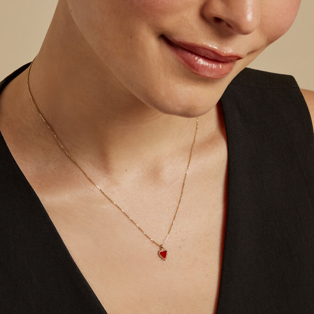 Collier L'amour Coloré Or Jaune - Colliers été Femme | Marc Orian