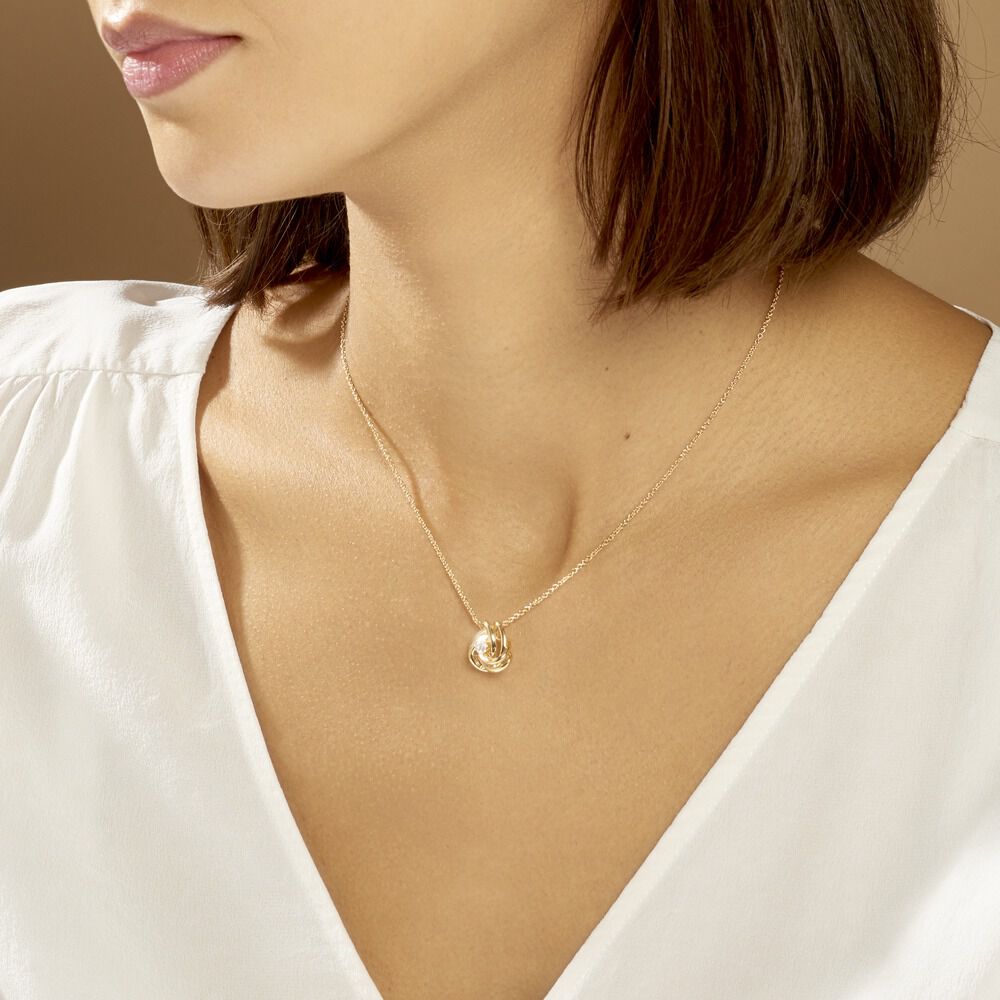 Collier Iwaki Plaqué Or Jaune Oxyde De Zirconium - Colliers avec pierres Femme | Marc Orian