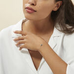 Bracelet Trinitie Or Blanc Saphir Diamant - Bracelets cha&icirc;nes Femme | Marc Orian