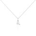 Collier Astra Argent Blanc Oxyde De Zirconium - Colliers avec pierres Femme | Marc Orian