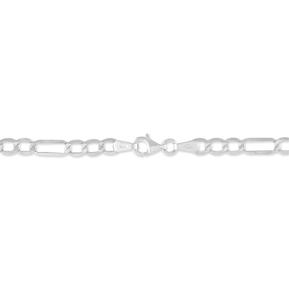 Bracelet Or Blanc Maille Altern&eacute;e 1/3 - Bracelets mailles Femme | Marc Orian