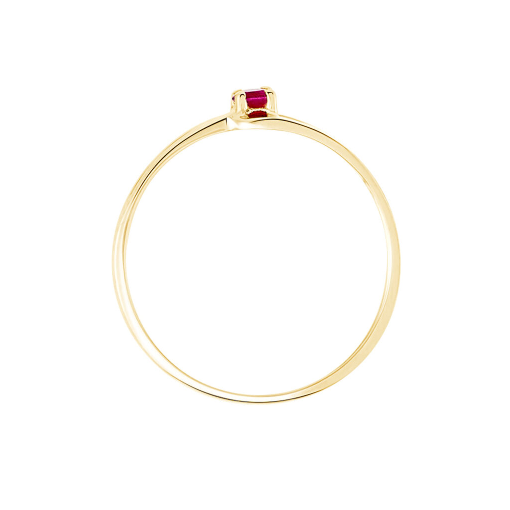 Bague Nesryne Or Jaune Rubis - Bagues Femme | Marc Orian