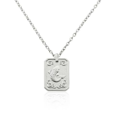 Collier Phebus Him Acier - Colliers fantaisie Homme | Marc Orian