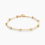 Bracelet Kaelig Plaqu&eacute; Or Jaune Oxyde De Zirconium - Bracelets fantaisie Femme | Marc Orian