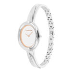 Montre Calvin Klein Twisted Bezel Blanc - Montres &eacute;tanches Femme | Marc Orian