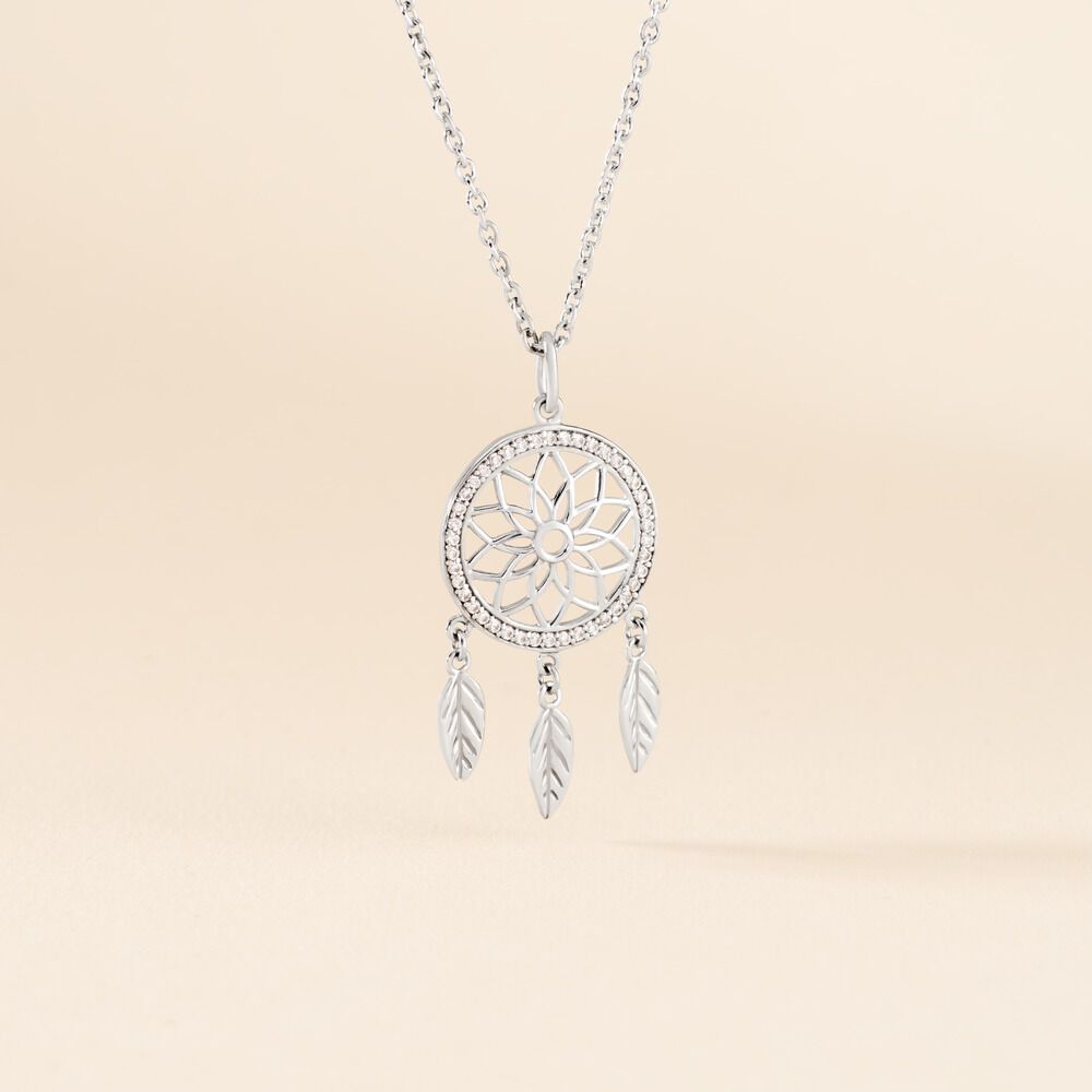 Collier Nemetona Argent Oxyde - Colliers avec pierres Femme | Marc Orian