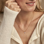 Collier Delma Plaqu&eacute; Or Jaune Oxyde De Zirconium - Colliers avec pierres Femme | Marc Orian