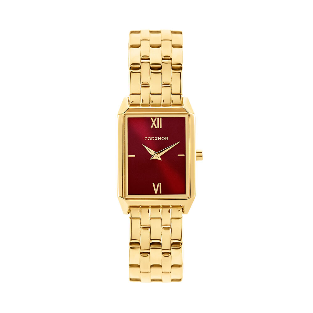 Coffret De Montre Codhor Arianne Bordeaux - Montres étanches Femme | Marc Orian